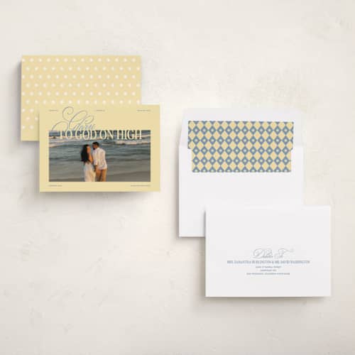This is a halo photo christmas cards with standard by Jenna Holcomb called glow printing on recycled smooth signature in standard