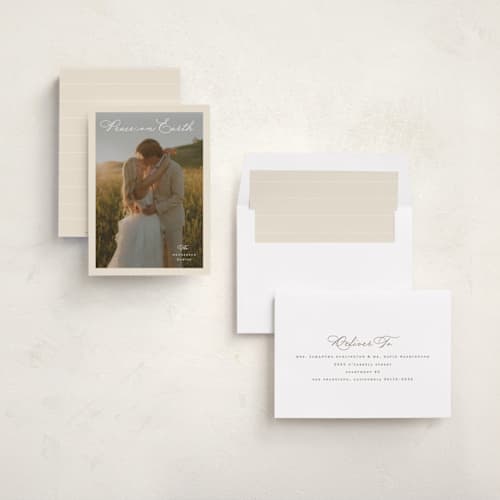This is a snow photo christmas cards with standard by Ashley Iwafuchi called peaceful light printing on recycled smooth signature in standard