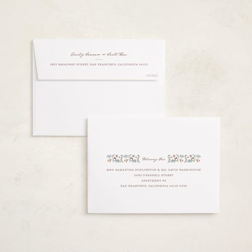 This is a spice photo christmas cards with standard by Leah Bisch called folk frame printing on recycled smooth signature in standard