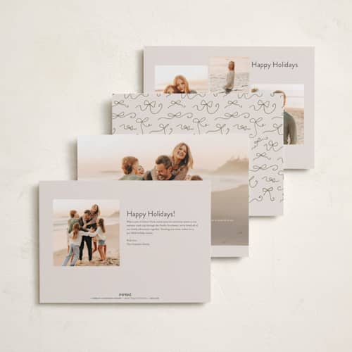 This is a olive photo christmas cards with standard by Tamara Hilje called a little whimsy printing on recycled smooth signature in standard