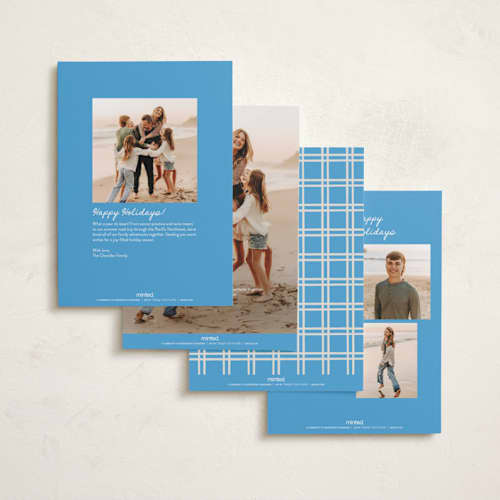 This is a polar photo christmas cards with standard by Kacey Kendrick Wagner called fun outline printing on recycled smooth signature in standard