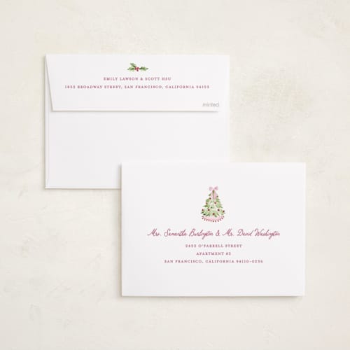 This is a powder photo christmas cards with standard by Sarah Knight called patterned icons printing on recycled smooth signature in standard