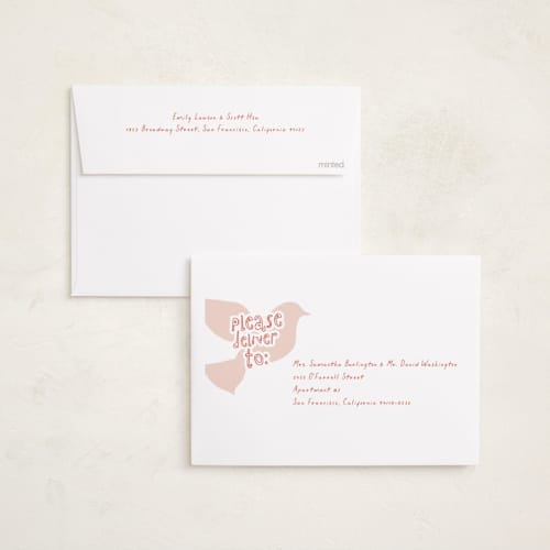 This is a sage photo christmas cards with standard by AK Graphics called paper dove printing on recycled smooth signature in standard