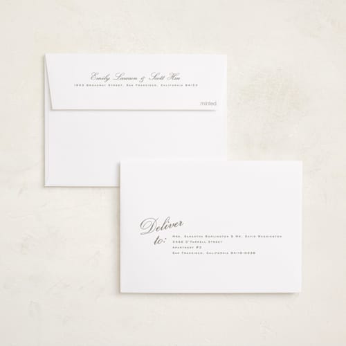 This is a snow photo christmas cards with standard by Amy Kross called turner printing on recycled smooth signature in standard