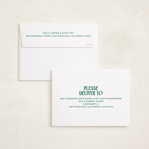 This is a balsam photo christmas cards with standard by Ekko Studio called bold & bright printing on recycled smooth signature in standard