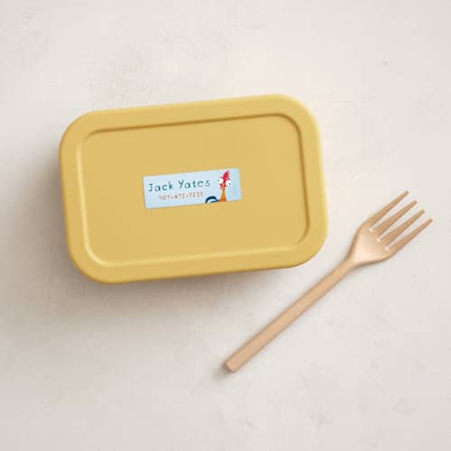 This is a ocean name labels with standard by Kristen Knechtel called disney's moana hei hei! printing on waterproof sticker paper in sticker