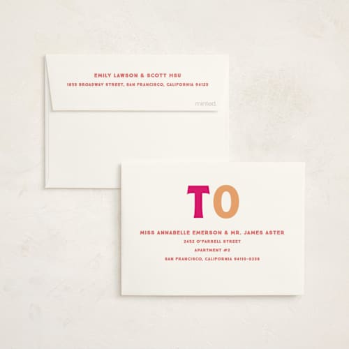 This is a rose kids thank you cards with standard by Baumbirdy called the big one printing on strathmore in standard