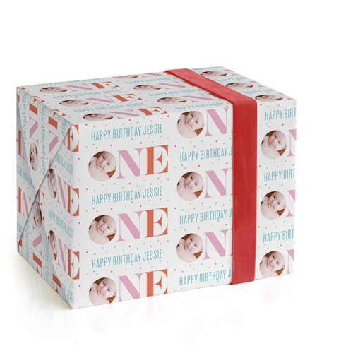 This is a carnation wrapping paper with standard by Carrie ONeal called one printing on wrapping paper in standard
