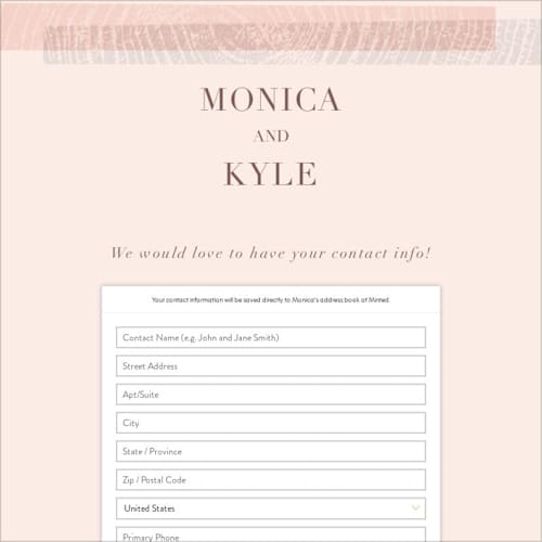 This is a blossom digital wedding address collection cards by Robin Ott called engrained printing on digital paper in standard