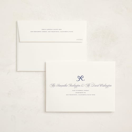 This is a bluebell debutante party invitations with standard by Meagan Christensen called lattice printing on signature in standard