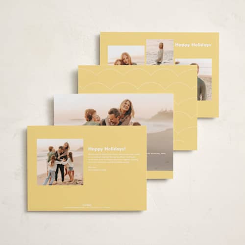 This is a lemon easter photo cards with standard by Jennifer Wick called hippity printing on recycled smooth signature in standard