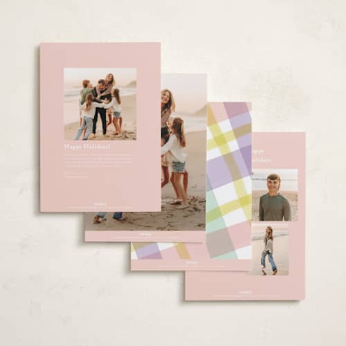 This is a candy easter photo cards with standard by Pixel and Hank called easter wishes printing on recycled smooth signature in standard