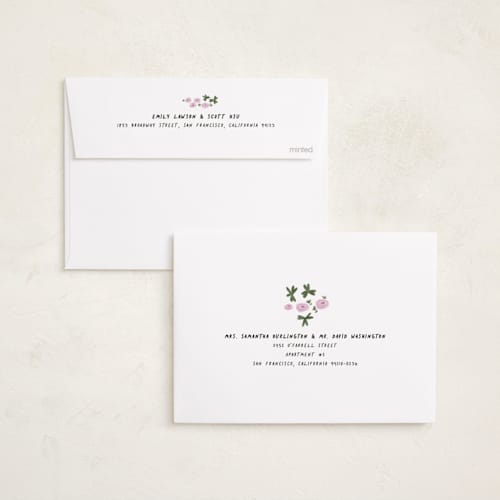 This is a garden easter photo cards with standard by Grae called garden eggs printing on recycled smooth signature in standard
