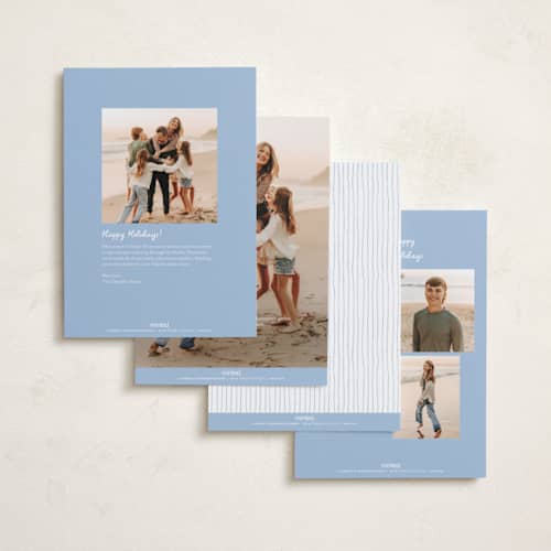 This is a provincial easter photo cards with standard by Jenna Holcomb called easter spring floral printing on recycled smooth signature in standard