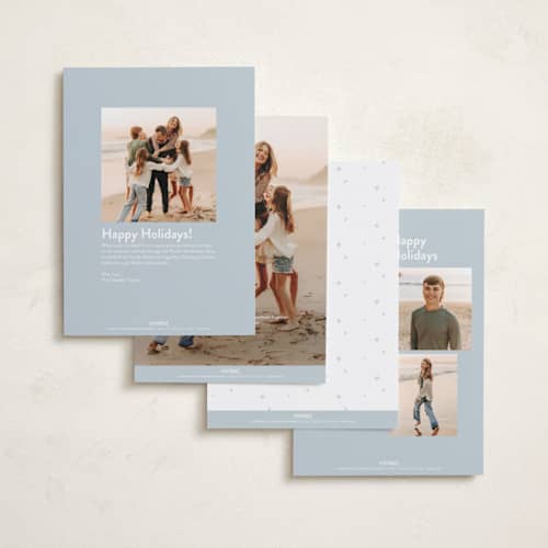 This is a sky easter photo cards with standard by Blustery August called rainier printing on recycled smooth signature in standard