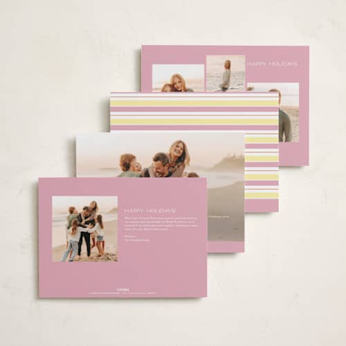 This is a snow easter photo cards with standard by Leia Matt called faubourg printing on recycled smooth signature in standard