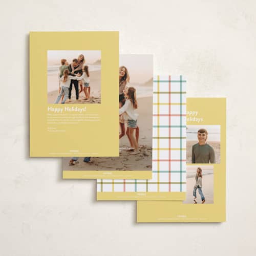 This is a sunshine easter photo cards with standard by Iveta Angelova called colorful frame printing on recycled smooth signature in standard