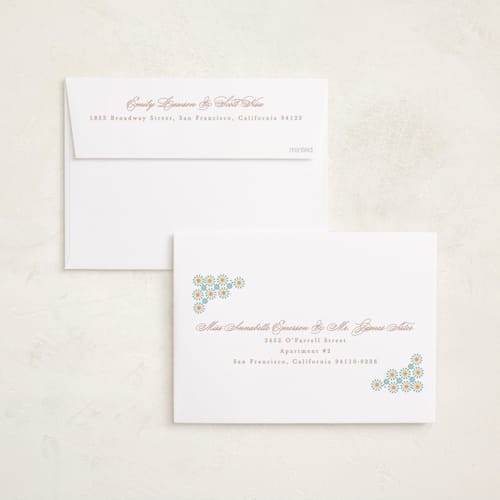 This is a neel eid cards with standard by Creo Study called patterned printing on recycled smooth signature in standard