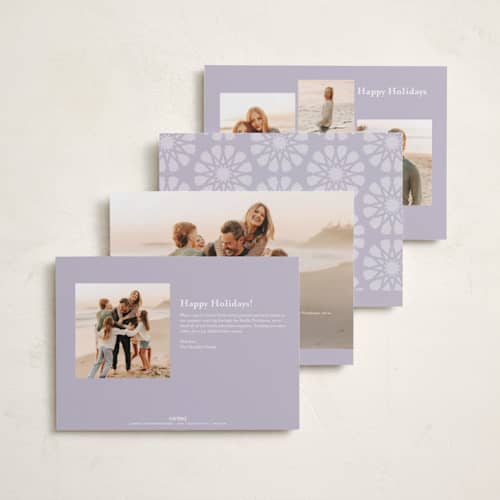 This is a dusk eid cards with standard by Inkblot Design called infinity printing on recycled smooth signature in standard