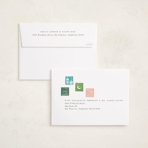 This is a gotta eid cards with standard by Creo Study called chand bahar printing on recycled smooth signature in standard