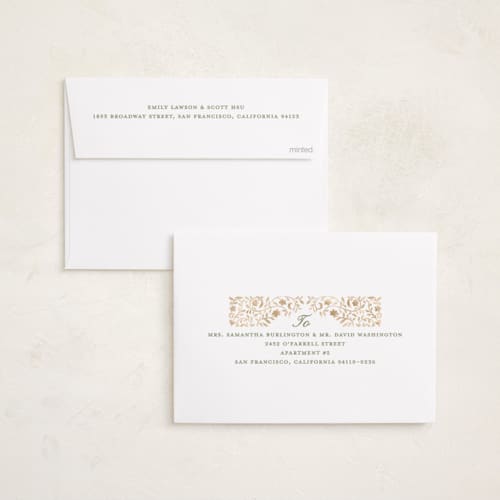 This is a garden eid cards with standard by Creo Study called eid garden printing on recycled smooth signature in standard