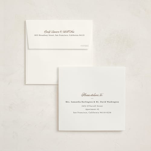 This is a chardonnay debutante party invitations with foil pressed by Adelyn T. called twin circle printing on signature in standard