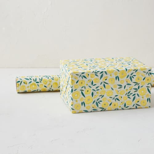 This is a daisy wrapping paper by Jenna Holcomb called sweet daisies in standard