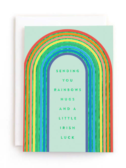 This is a mint tbd by Maria Alou called irish luck in greeting cards