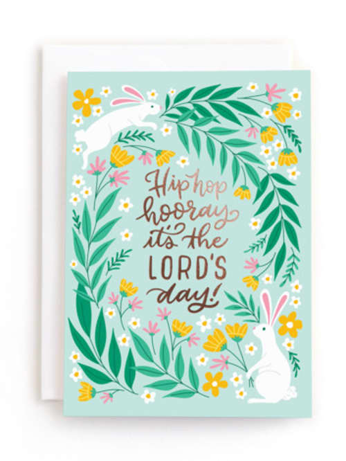 This is a mint tbd by Ashley Presutti Beasley called hip hop hooray in greeting cards
