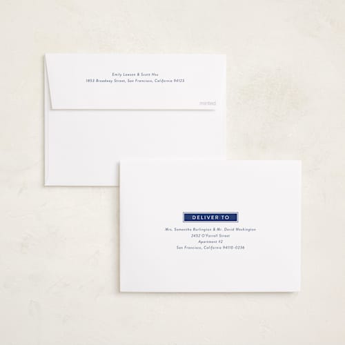 This is a blueberry graduation announcements with foil pressed by Jessica Williams called class tradition printing on recycled smooth signature in standard
