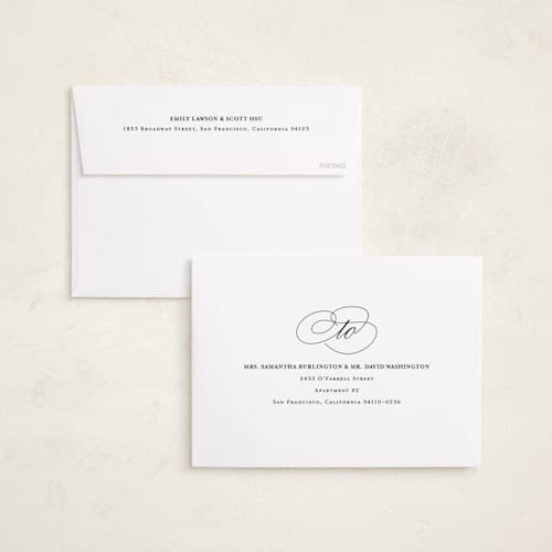 This is a classic graduation announcements with foil pressed by letterfix called sol printing on recycled smooth signature in standard