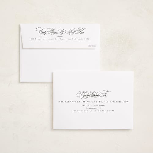 This is a pearl graduation announcements with foil pressed by Sarah Brown called traditionally printing on recycled smooth signature in standard