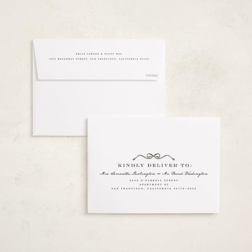 This is a ink graduation announcements with foil pressed by Petra Kern called floristica printing on recycled smooth signature in standard