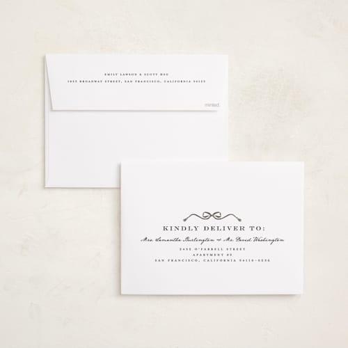 This is a ink graduation announcements with standard by Petra Kern called floristica printing on recycled smooth signature in grand
