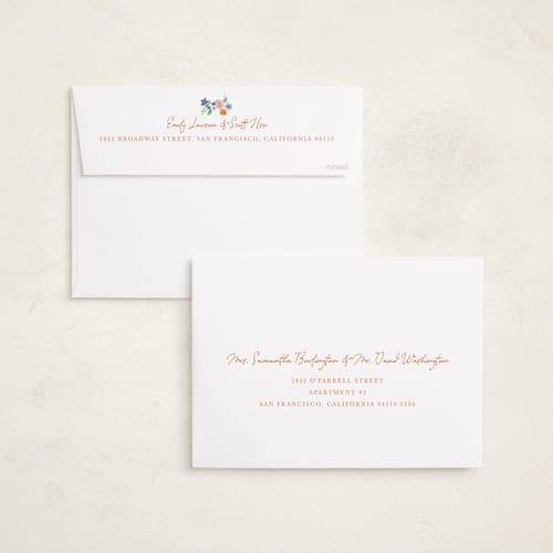 This is a hoos graduation announcements with standard by Cass Loh called wildflowers crest printing on signature in grand