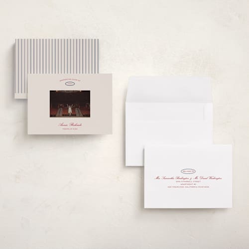 This is a sand graduation announcements with standard by Rachel Cassel called the single photo printing on recycled smooth signature in grand