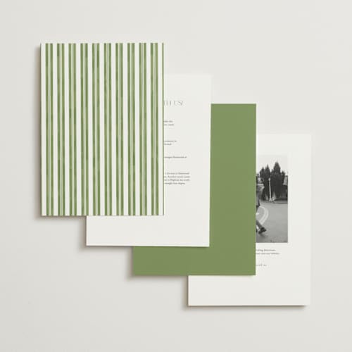 This is a english ivy wedding invitations with standard by Susan Zinader called daisy toile printing on signature in grand