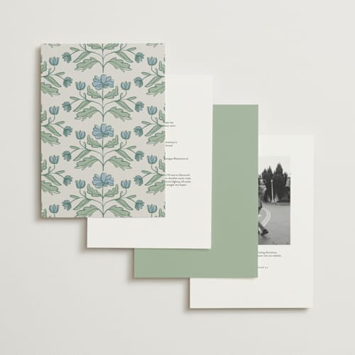 This is a garden wedding invitations with standard by Kelly Watkins called botanical printing on signature in grand