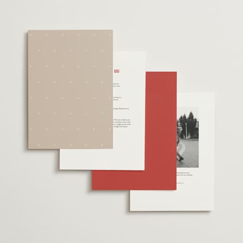 This is a sierra wedding invitations with standard by Ani Somi called coyota printing on signature in grand