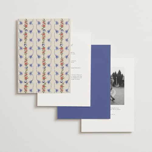 This is a sea wedding invitations with standard by Chris Griffith called artisan wedding printing on signature in grand