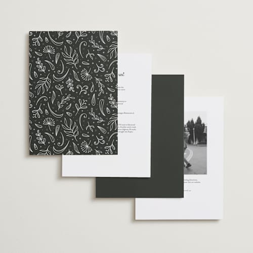 This is a cloud wedding invitations with standard by Pine Street Creative called as if a dream printing on signature in grand