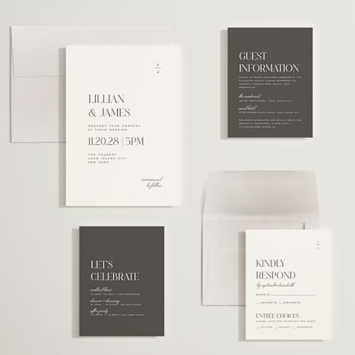 This is a diamond wedding invitations with standard by Heather Cairl called clarity printing on signature in grand