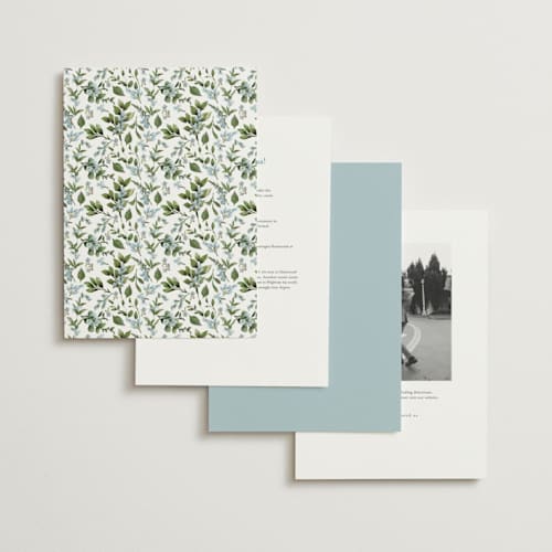 This is a coast wedding invitations with standard by Susan Moyal called romantic florals printing on signature in grand