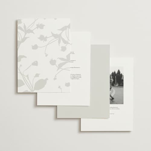This is a fawn wedding invitations with standard by AK Graphics called autumnal printing on signature in grand