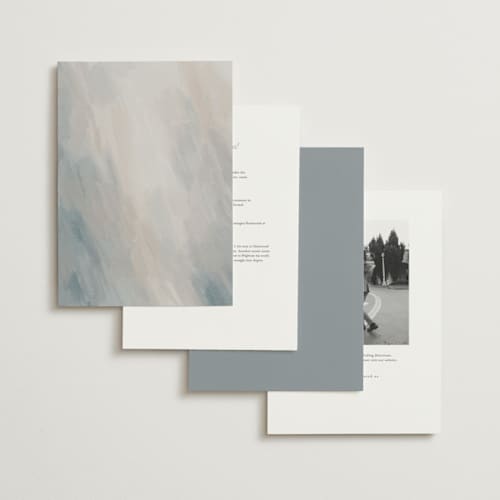 This is a cotton wedding invitations with standard by Jennifer Postorino called align printing on signature in grand