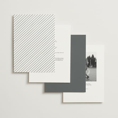 This is a pearl wedding invitations with standard by Hooray Creative called scripted names printing on signature in grand