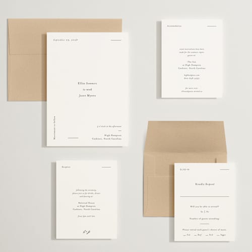 This is a ink wedding invitations with standard by Blustery August called tuscany printing on signature in grand