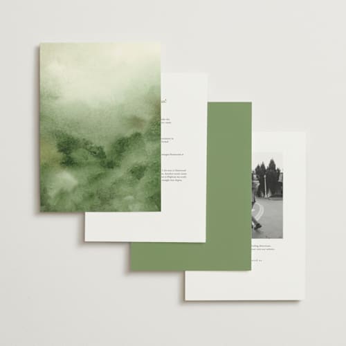 This is a forest wedding invitations with standard by Petra Kern called great outdoors printing on signature in grand