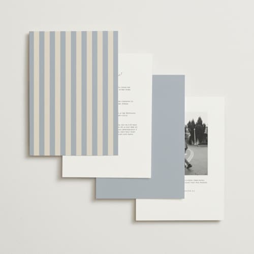This is a cornflower wedding invitations with standard by Chris Griffith called a wedding in low country printing on signature in grand