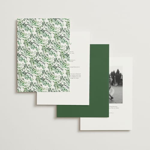 This is a sap wedding invitations with standard by Becky Nimoy called gates and pillars printing on signature in grand